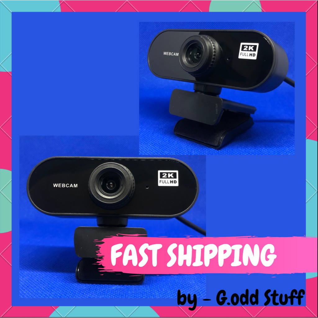 Readystock K Full Hd Webcam Computer Pc Web Camera With Microphone Cameras For Online