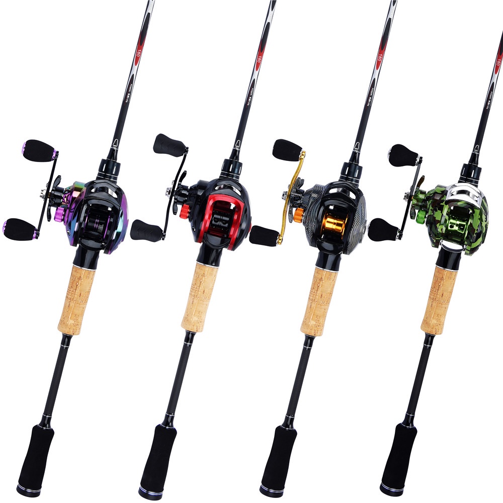 FRRTC Fishing Rod Reel Set Fishing M-Power Fast Fishing Rod And 19