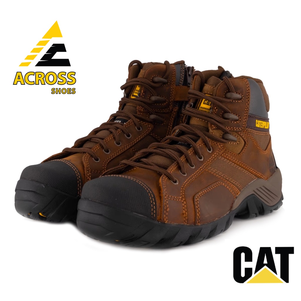 Caterpillar Men's Forefront Steel Toe Work Boots CATP717394 Shopee
