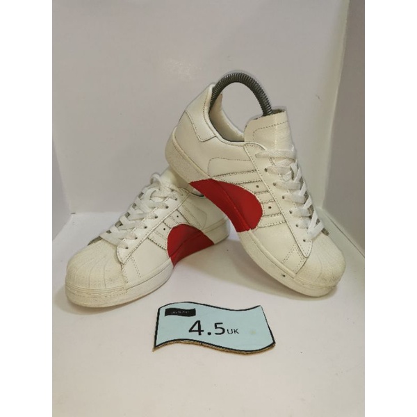 Superstar 80s hotsell half heart shoes