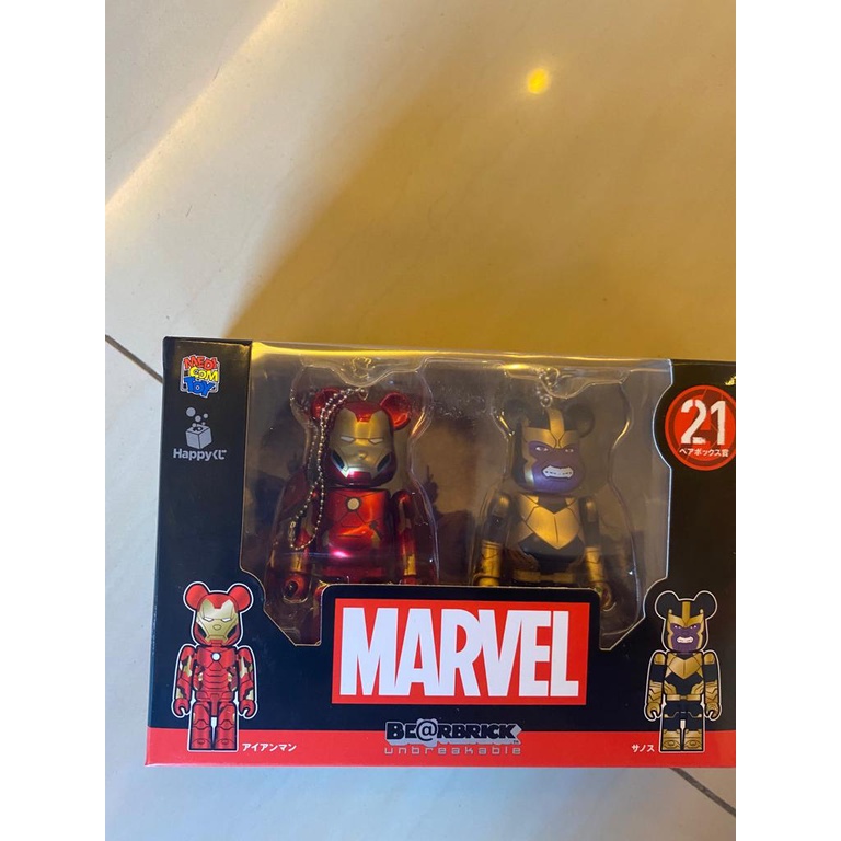 MARVEL×BE＠RBRICK #7 アイアンマン100% BE@RBRICK x Marvel Iron Man