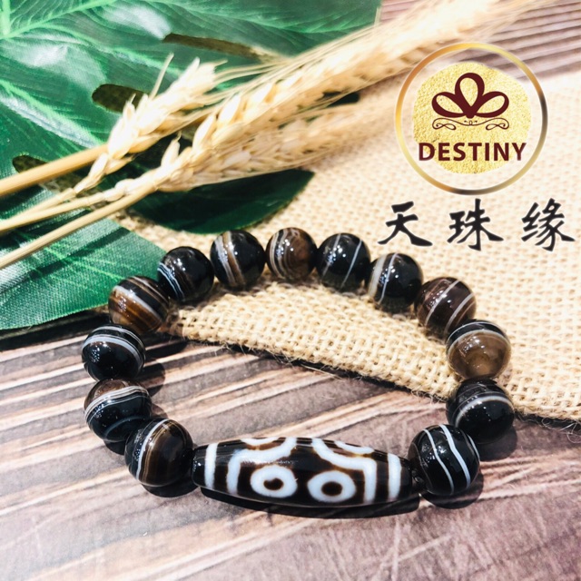 七眼新天珠SEVEN EYE NEW DZI | Shopee Malaysia