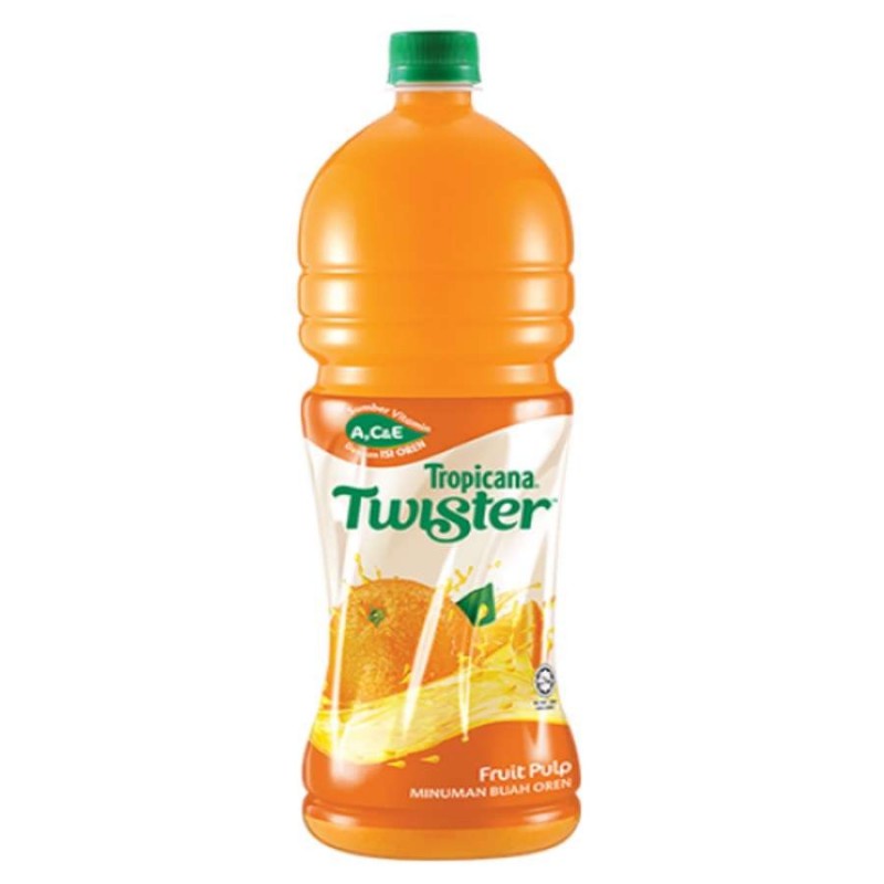 Tropicana Twister Fruit Pulp Orange Fruit Drink 355ml 