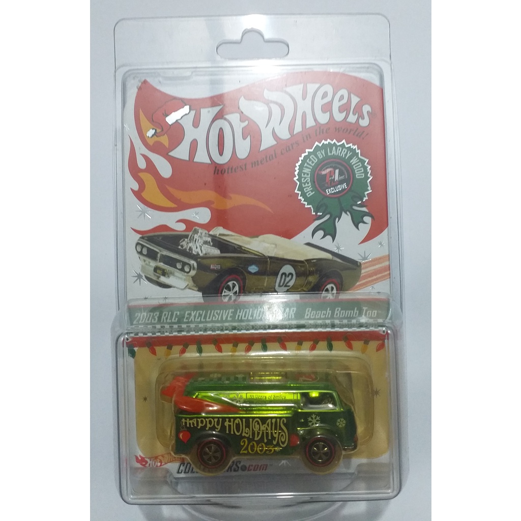 Hot Wheels 2003 RLC Exclusive Holiday Car BEACH BOMB TOO