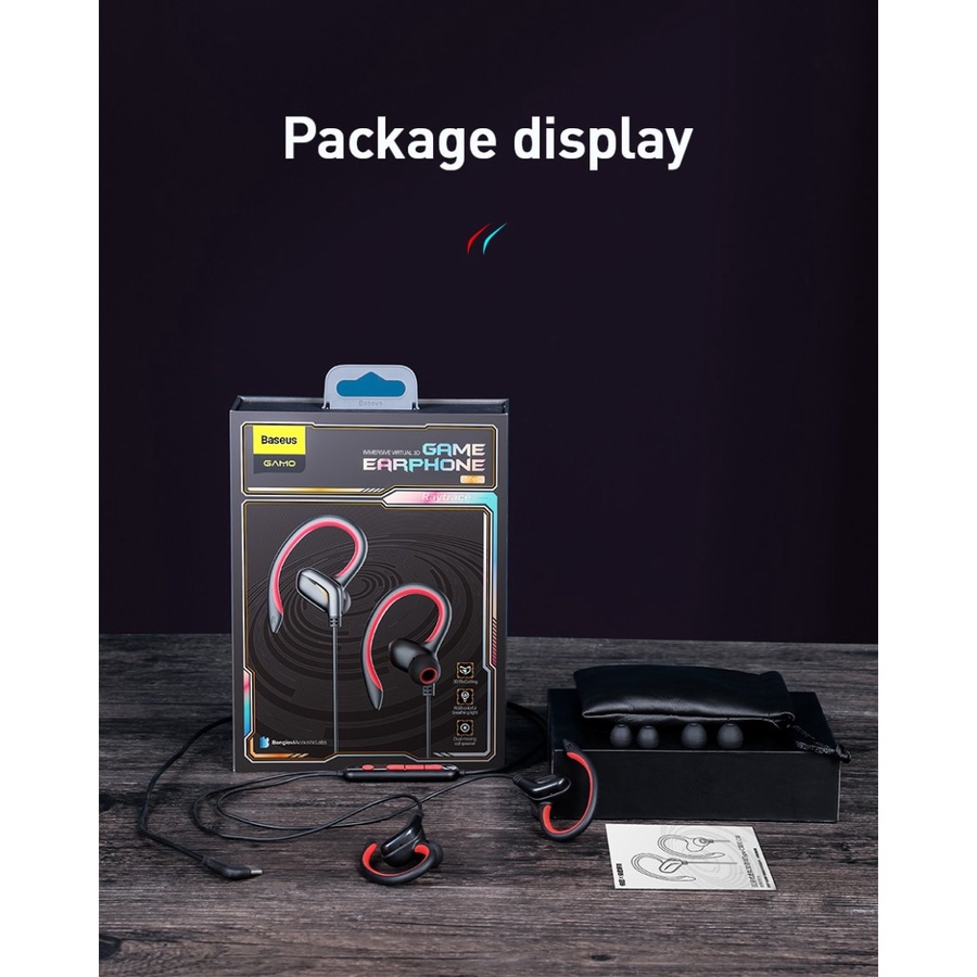 Baseus Hands Free GAMING MIC Game MIC TYPEC Wireless Earphones For