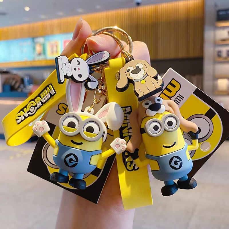 Minions Despicabla Me Key Hanger 12 Cute Mascot Armor | Shopee Malaysia