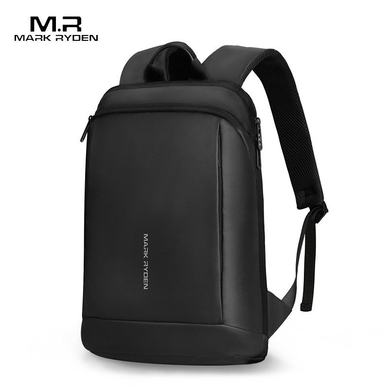 MARK RYDEN Slim Thin Minimalist Laptop Backpack Work Man Business ...