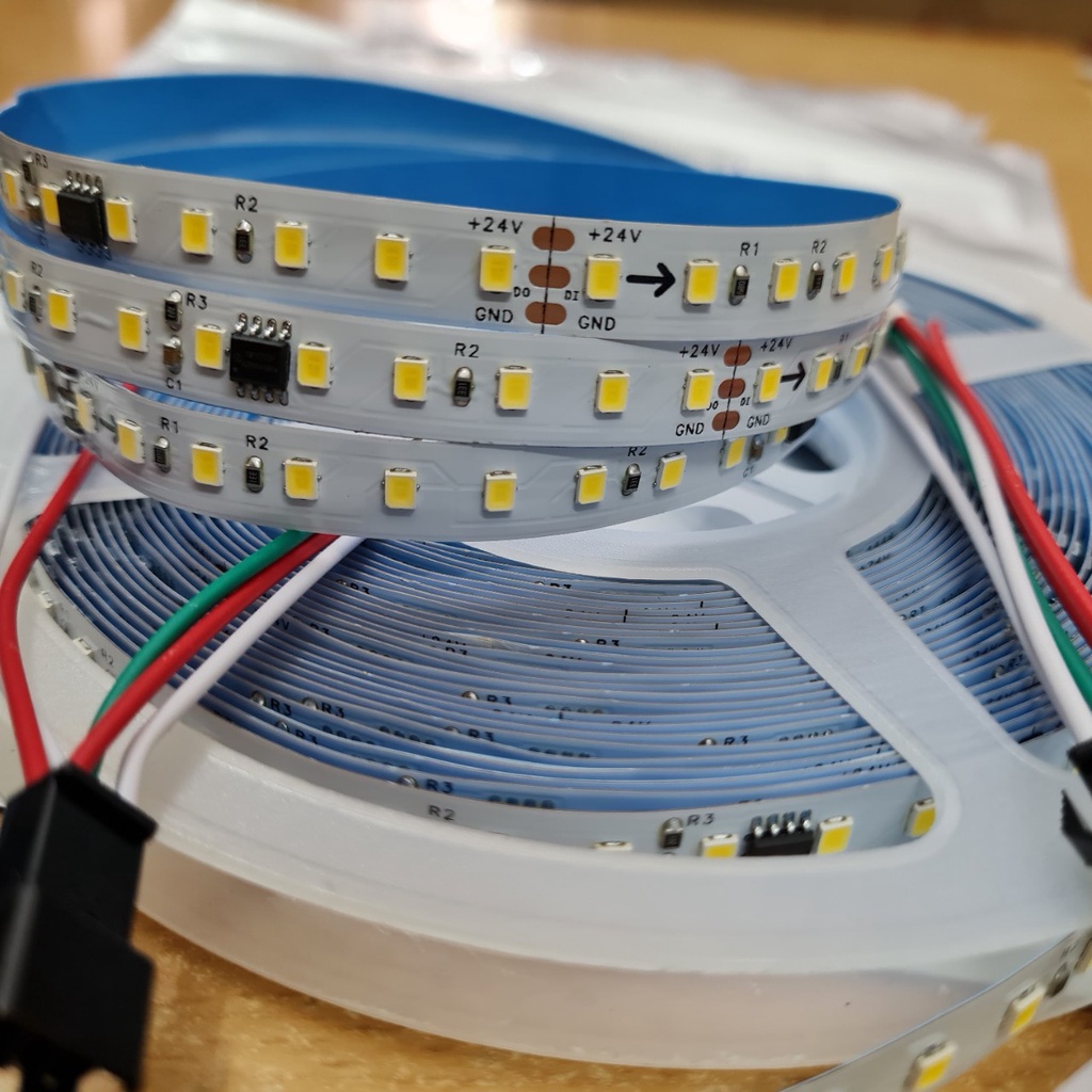 10m-24v chasing led strip, 12-mode remote controller, or switch control ...