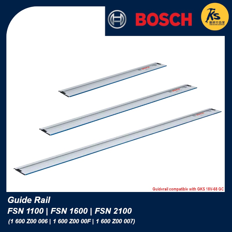 BOSCH Guide Rail FSN 1100 FSN 1600 FSN 2100 For GKS 18V68 GC ( 1