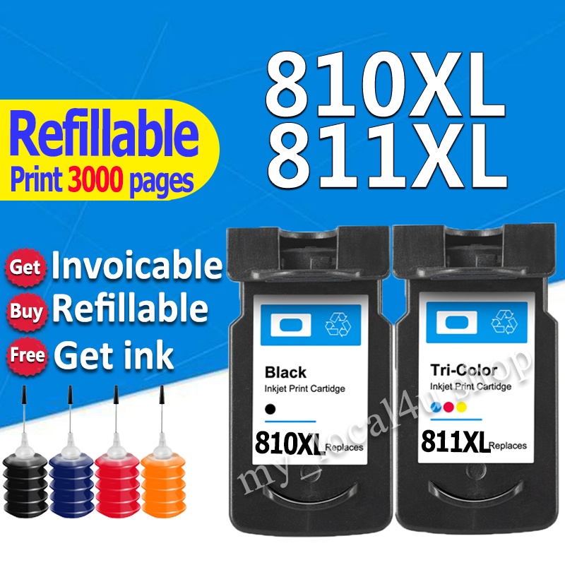 PG 810XL CL 811XL ink cartridge Compatible for Canon iP2770/iP2772 ...