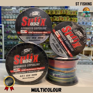 Sufix 832 Advanced Super Braided Line (Loose Pack) Tali Benang Sufix ...