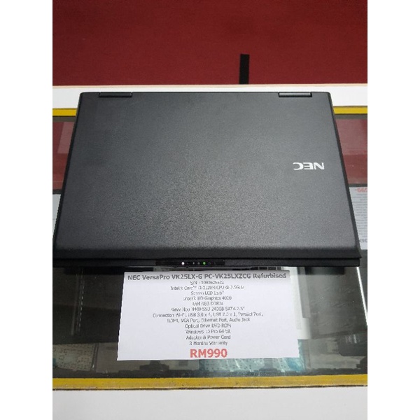 NEC VersaPro VK25LX-G PC-VK25LXZCG Refurbised | Shopee Malaysia