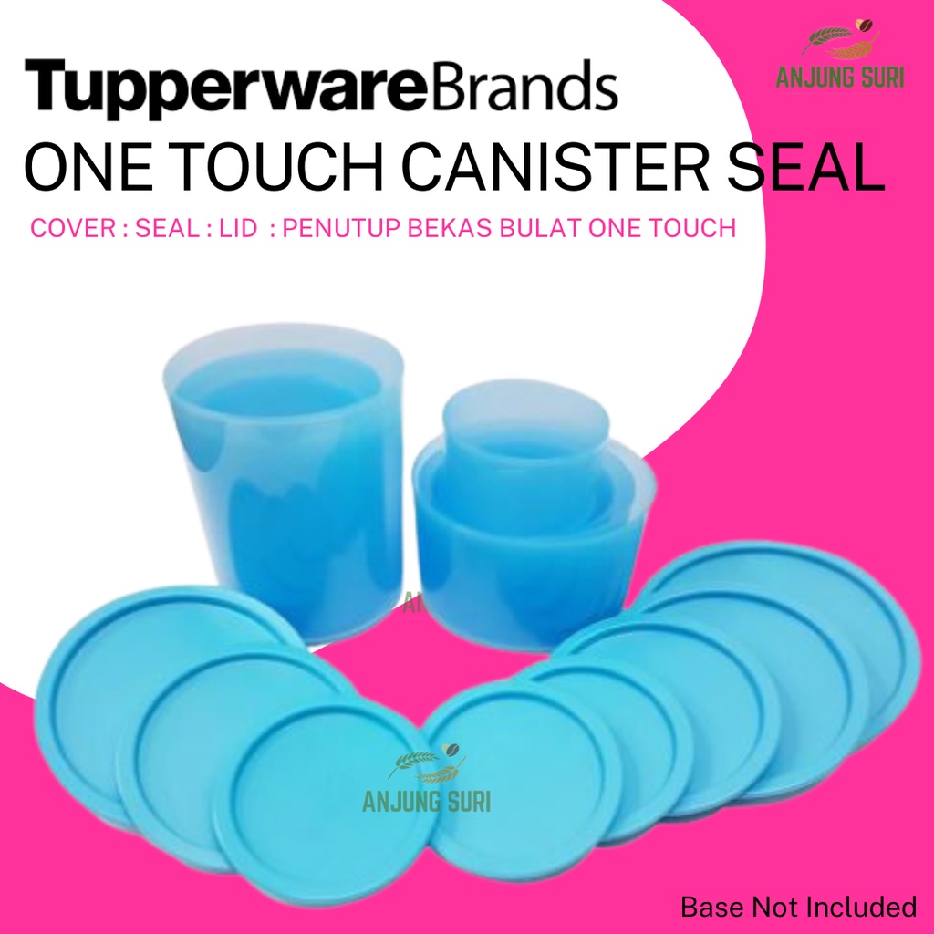 Tupperware One Touch Lid Penutup Bekas Makanan Tupperware Seal Cover ...