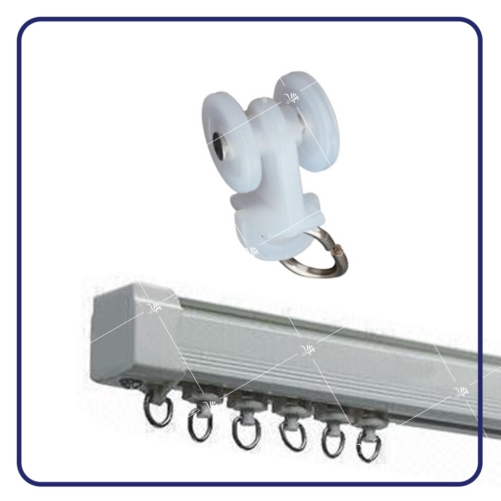 Super curtain track roller (20pcs) | Shopee Malaysia