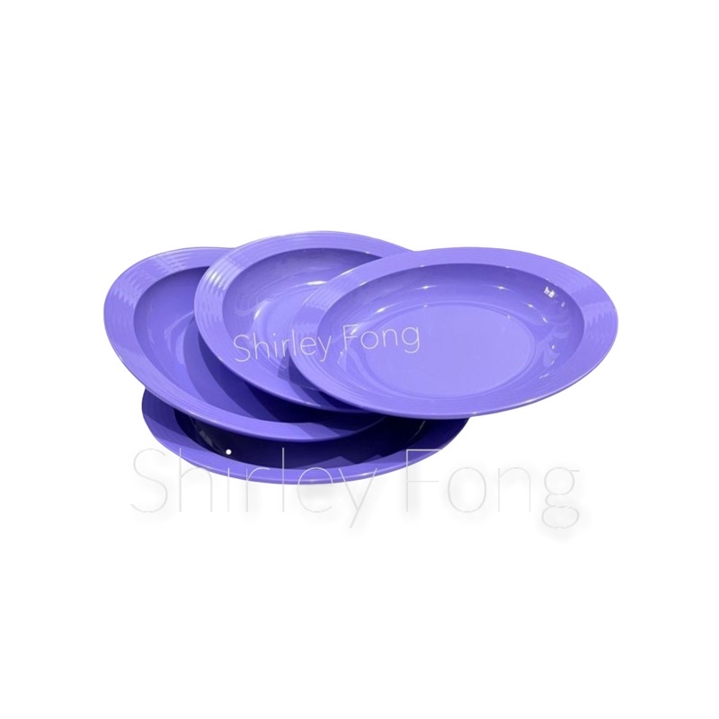 Tupperware Large Deep plate (4) / Crescendo Plate (4pcs) / Ideal Bowl ...