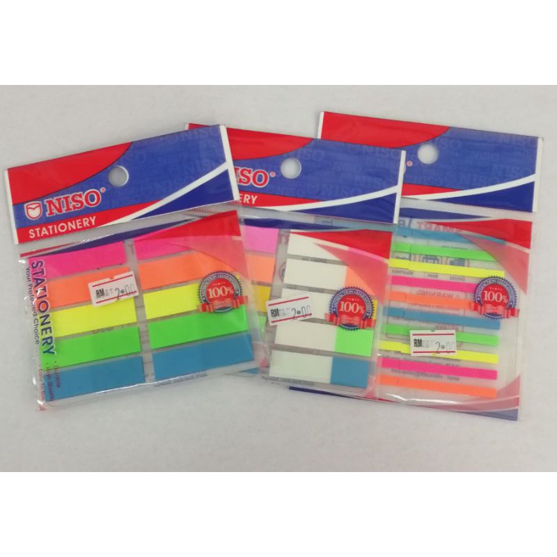 NISO NOTA PELEKAT / STICKER NOTE ( PET04 / PET01) | Shopee Malaysia