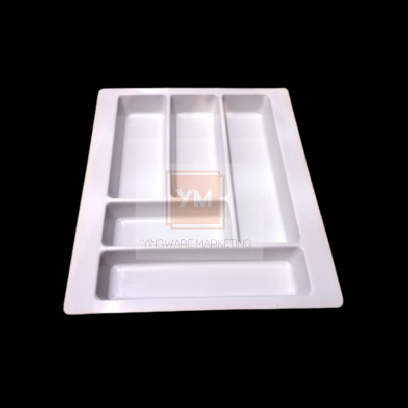 Plastic spoon tray cutlery tray insert for kitchen cabinet drawer ...