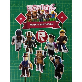 Cake topper ROBLOX👾 . . Pedidos al DM o al Wa Link en nuestro perfil🌈  #caketoppee #roblox @roblox