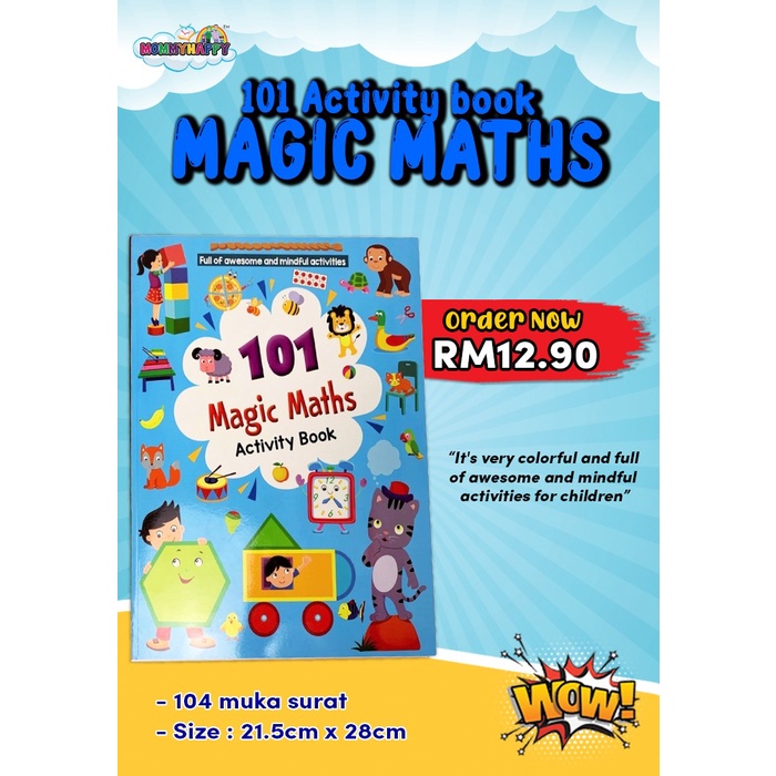 101 MAGIC MATHS ACTIVITY BOOK | Shopee Malaysia