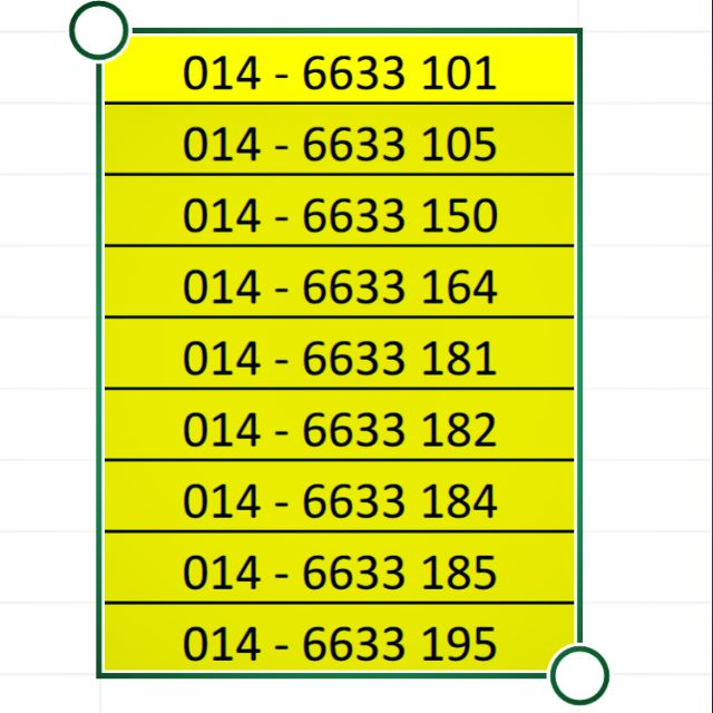 Vip Number 014-66331XX | Shopee Malaysia