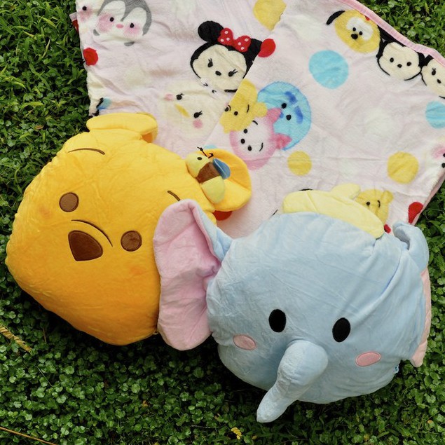 Disney Tsum Tsum Pooh Dumbo Pillow Covers (BALMUT) | Shopee Malaysia