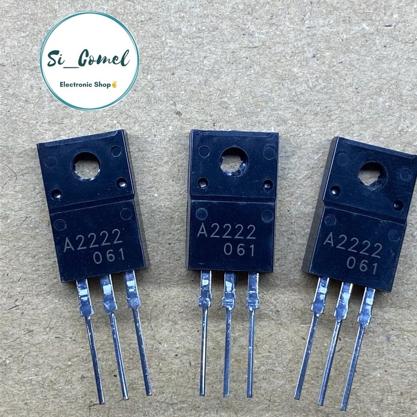 Mitsubishi 2SA2222 + 2SC6144 Transistor Pair – To220F, New Old Stock Style