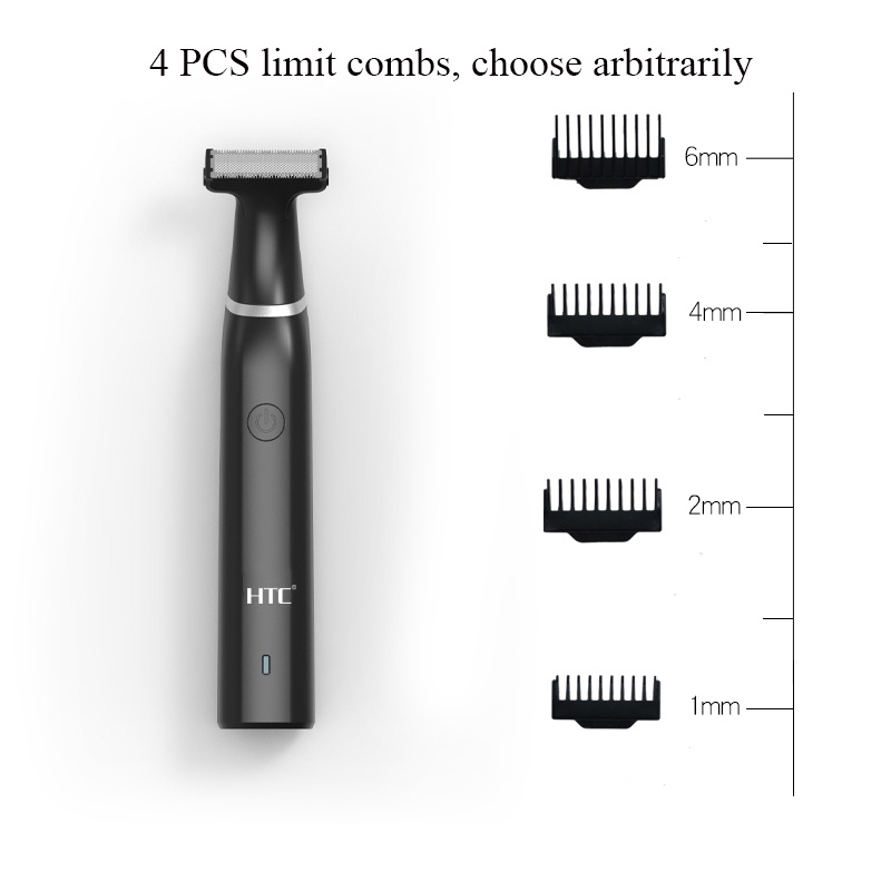 HTC Beard Trimmer,Shaver and Electric Razor for Men,Body Grooming Kit ...