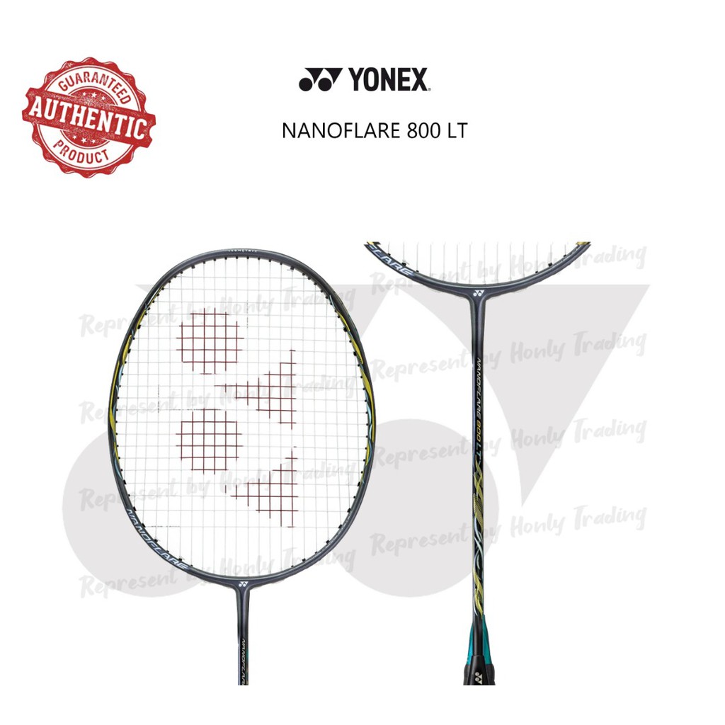 Yonex racket Nanoflare 800 Light (Black/Ice Blue) 5U - Made in Japan ...