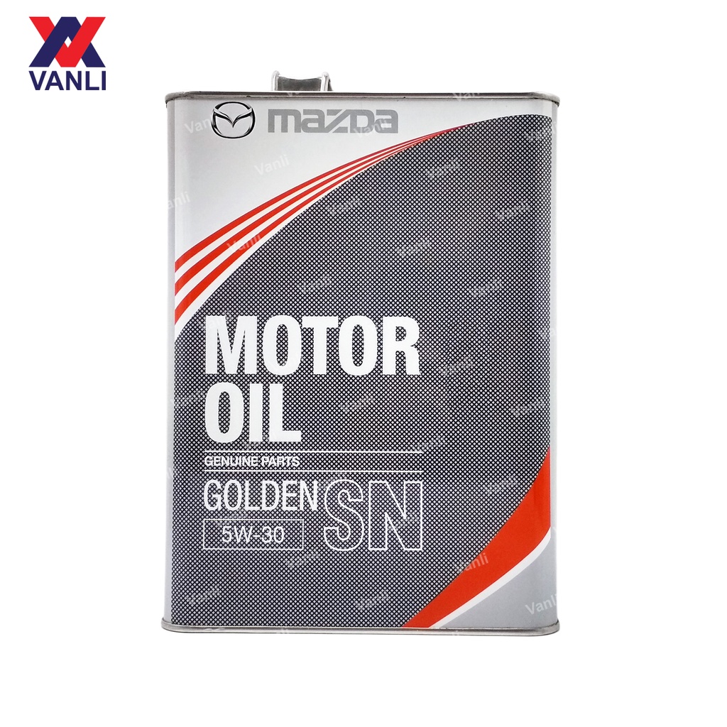 Mazda Genuine Golden 5W30 SN Semi Synthetic Engine Oil 4 Liters ...