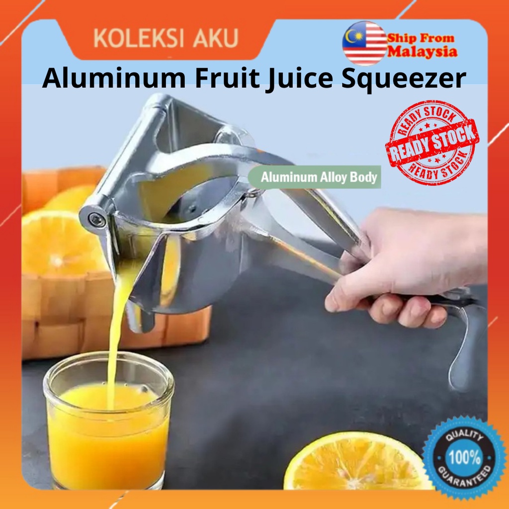 [Ready Stock] Large Aluminium Alloy Manual Fruit Juicer Hand Squeezer