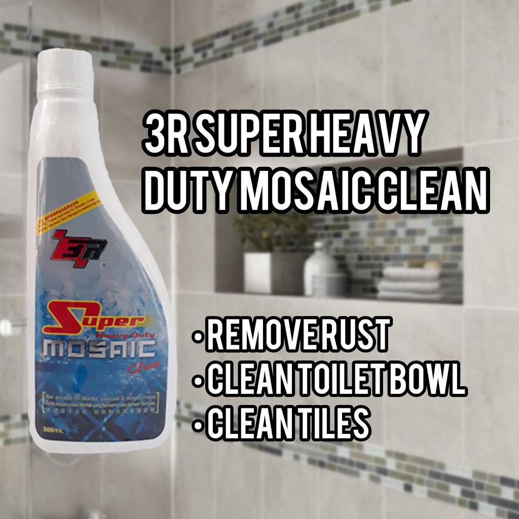 Super Heavy Duty Mosaic Clean For Bathroom Tiles Rust | Shopee Malaysia