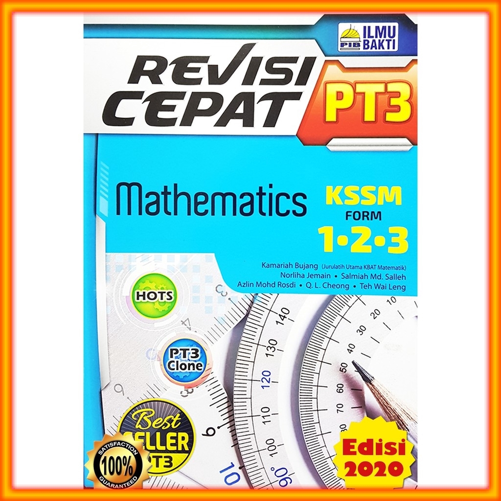 Buku Rujukan: Revisi Cepat PT3 2020 - Mathematics | Shopee Malaysia