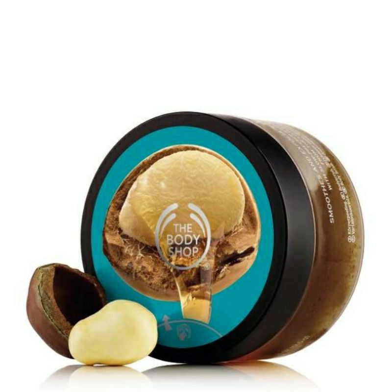 The Body Shop Wild Argan Oil Exfoliating Gel Body Scrub (50ml) Shopee
