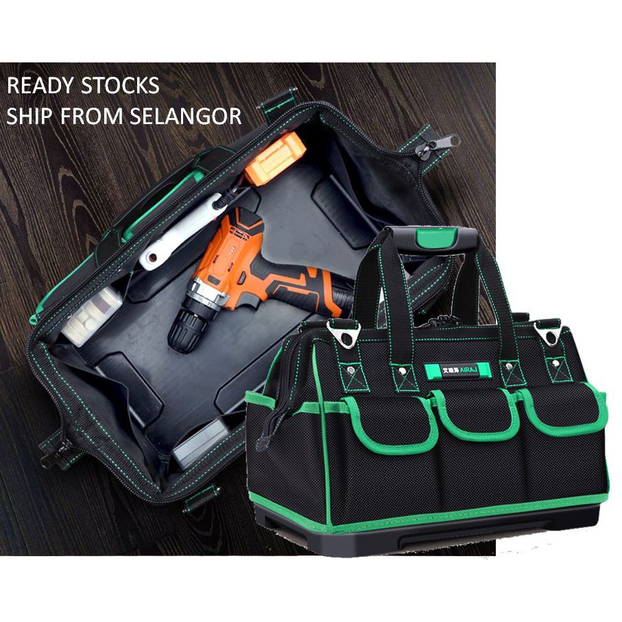 DrHome flagship version ABS based canvas heavy duty tool bag upgrade version