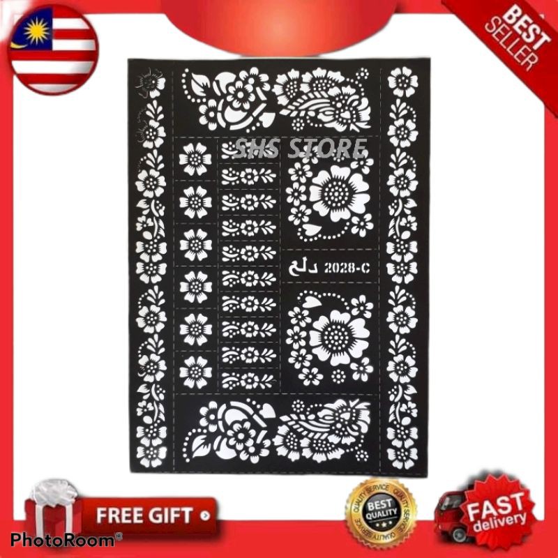 🔥STICKER HENNA/INAI CANTIK💋🔥 | Shopee Malaysia