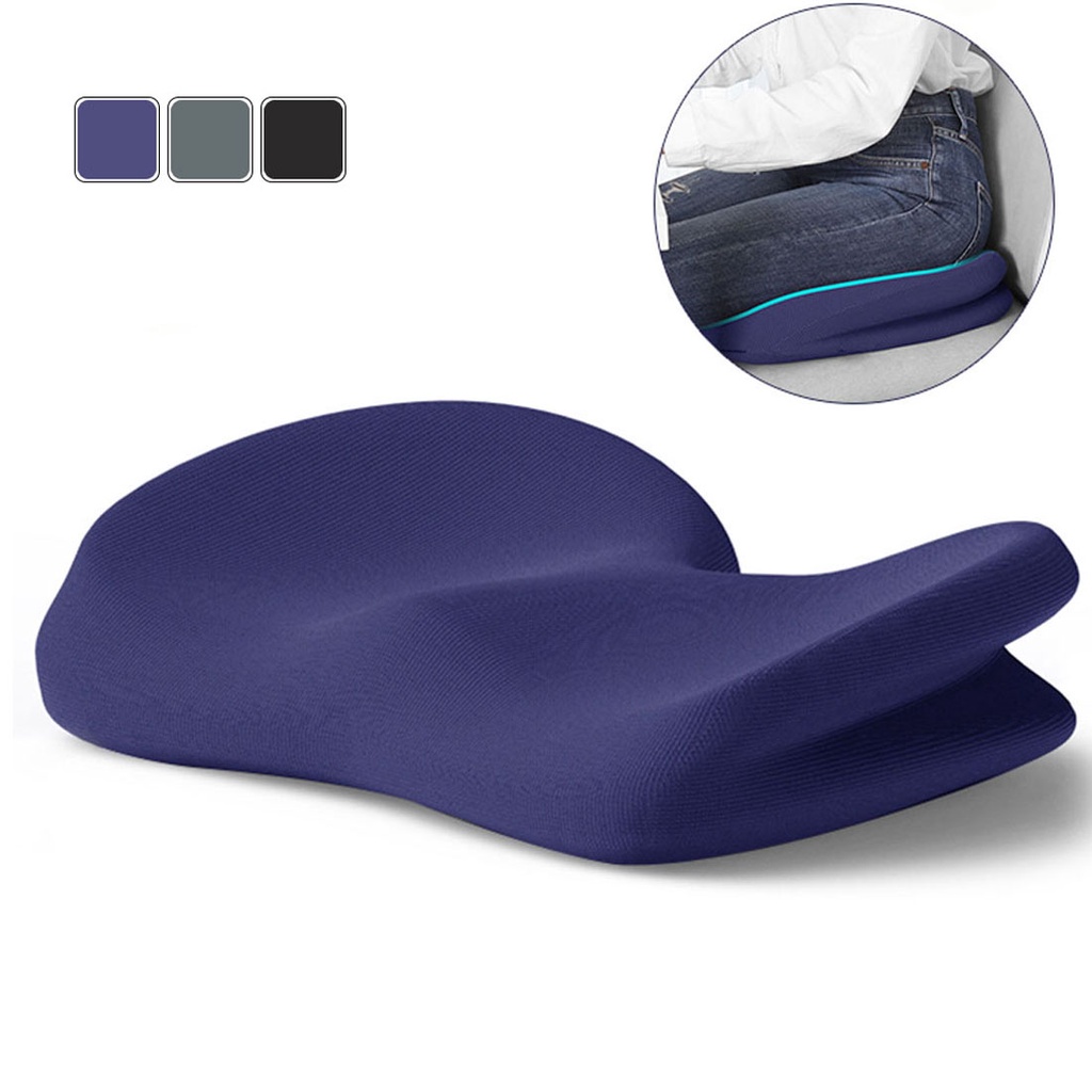 Memory Foam Seat Cushion Tailbone,Sciatica Pain Relief, Thick