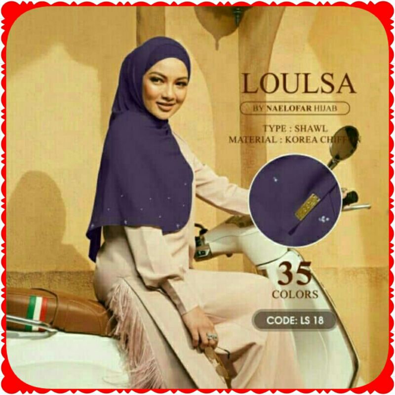 💥💥READY STOCK💥💥Tudung Naelofar Loulsa Shawl Shopee Malaysia