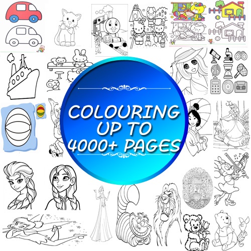 4000+ Page Colouring Color Colour Busy Book Activity Activities ...