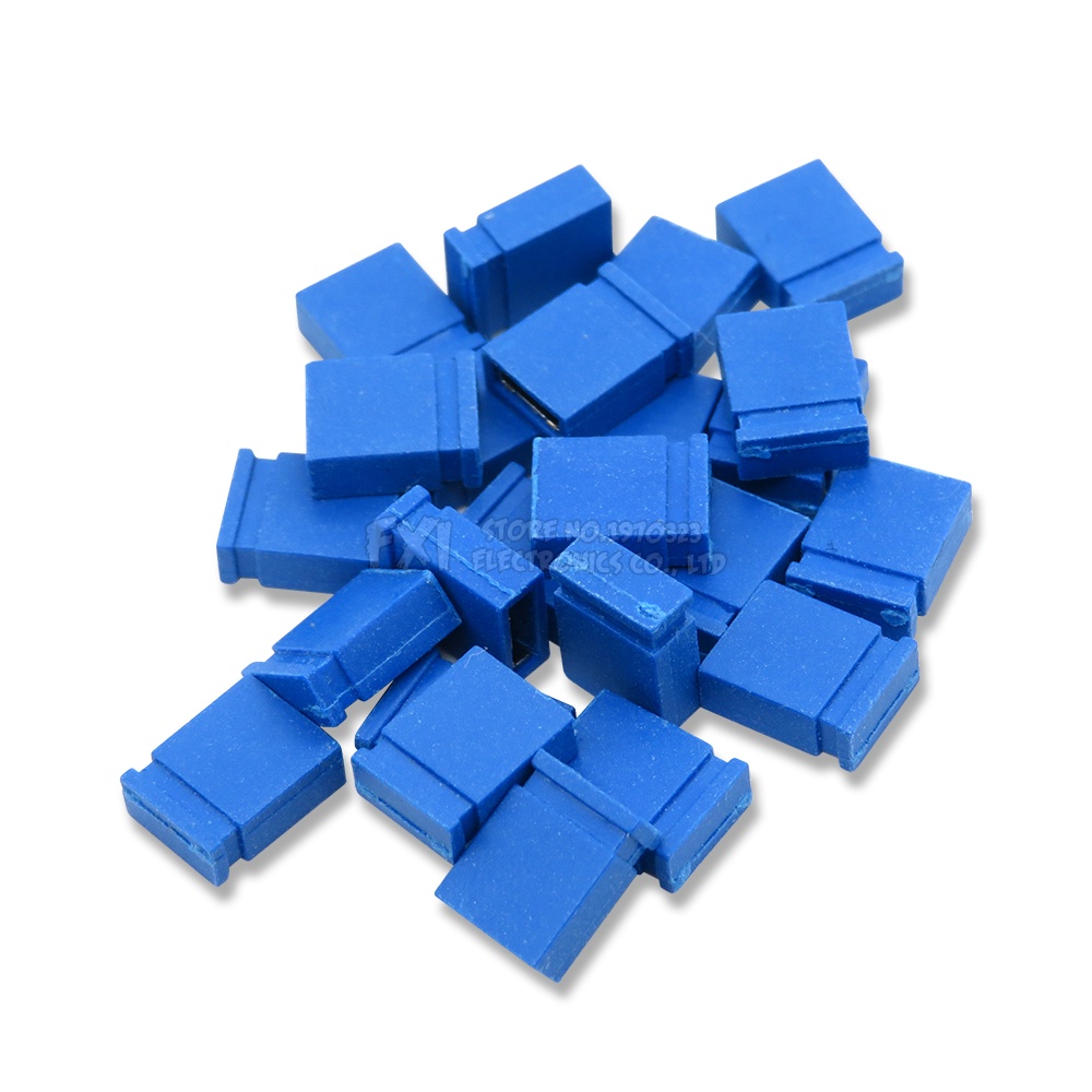 Sourcing Map Ponticello Jumper Cap 2,54 Mm – 200 Pezzi Nero Per Circuiti Stampati E Hard Disk