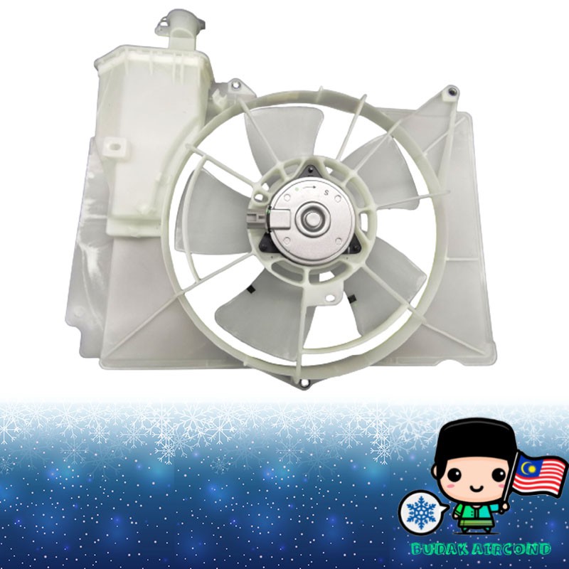 Toyota Vios NCP42 20032007 COOLING FAN MOTOR ASSY RADIATOR COMPLETE