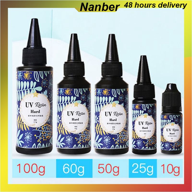 VIDA ROSA UV Resin 100g Crystal Clear Hard Ultraviolet Curing Epoxy - Jewelry Making Resin For Pendants, Earrings, Necklaces