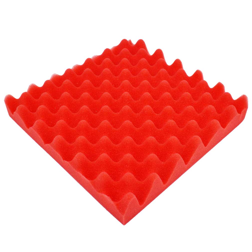 BEIYIN 48 Pcs Studio Egg Crate Acoustic Foam 25X25X5cm Soundproof
