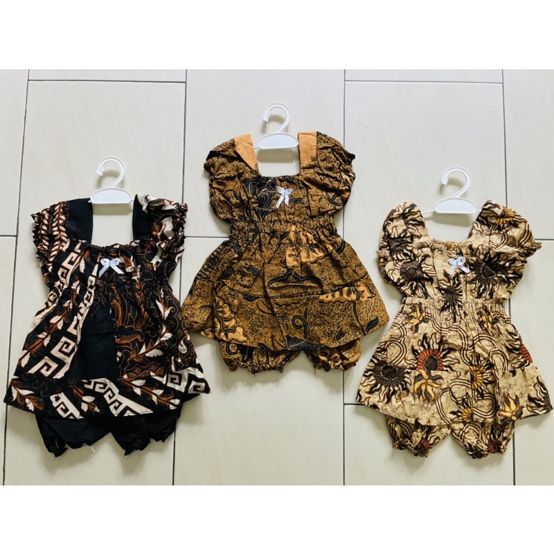 Dress 2024 batik budak