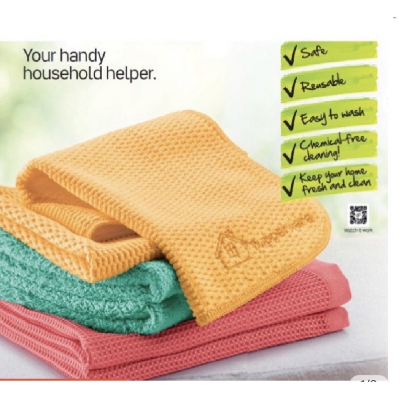 💥READY STOCK💥Tupperware Microfiber Multipurpose Towel | Shopee Malaysia