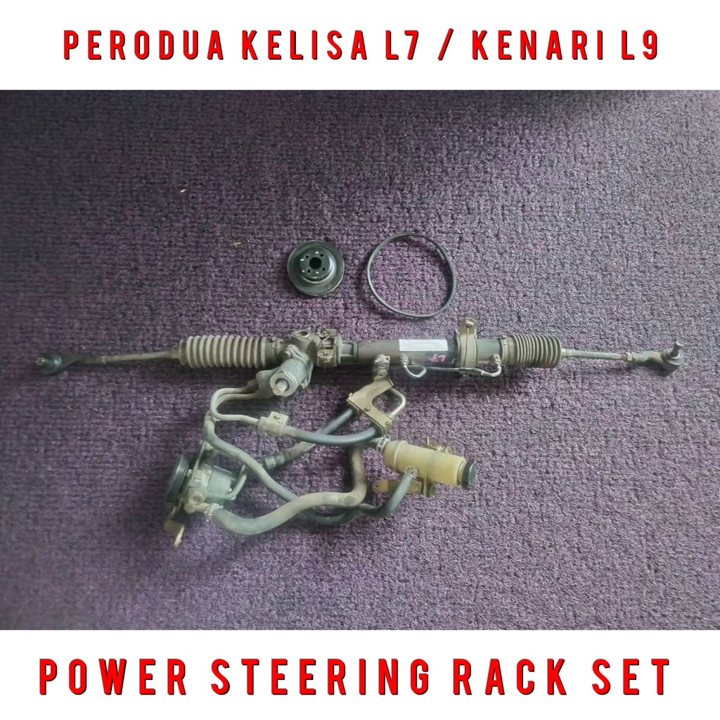 Perodua Kelisa / Kenari Power Steering Rack Complete Set ( L7 / L9