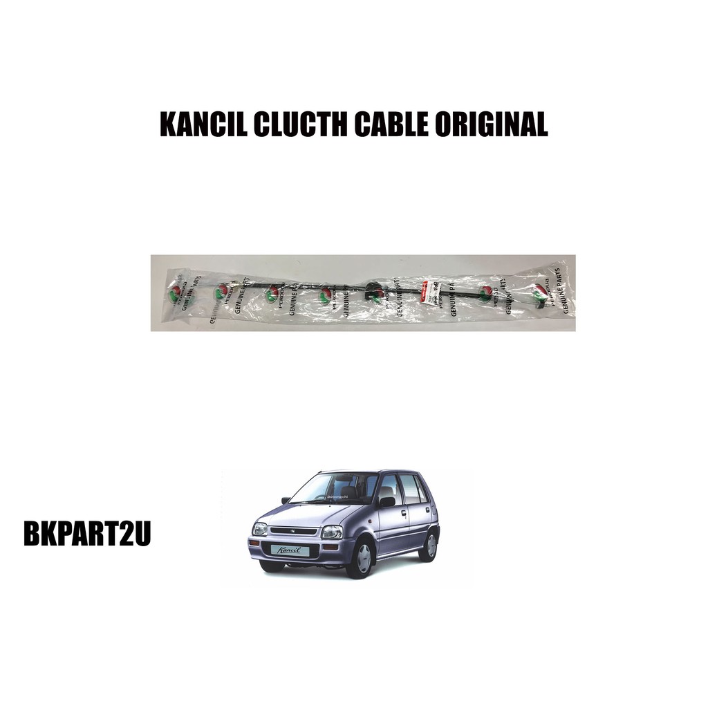 ORIGINAL PERODUA KANCIL CLUTCH CABLE 3134087Z03000 GENUINE PARTS