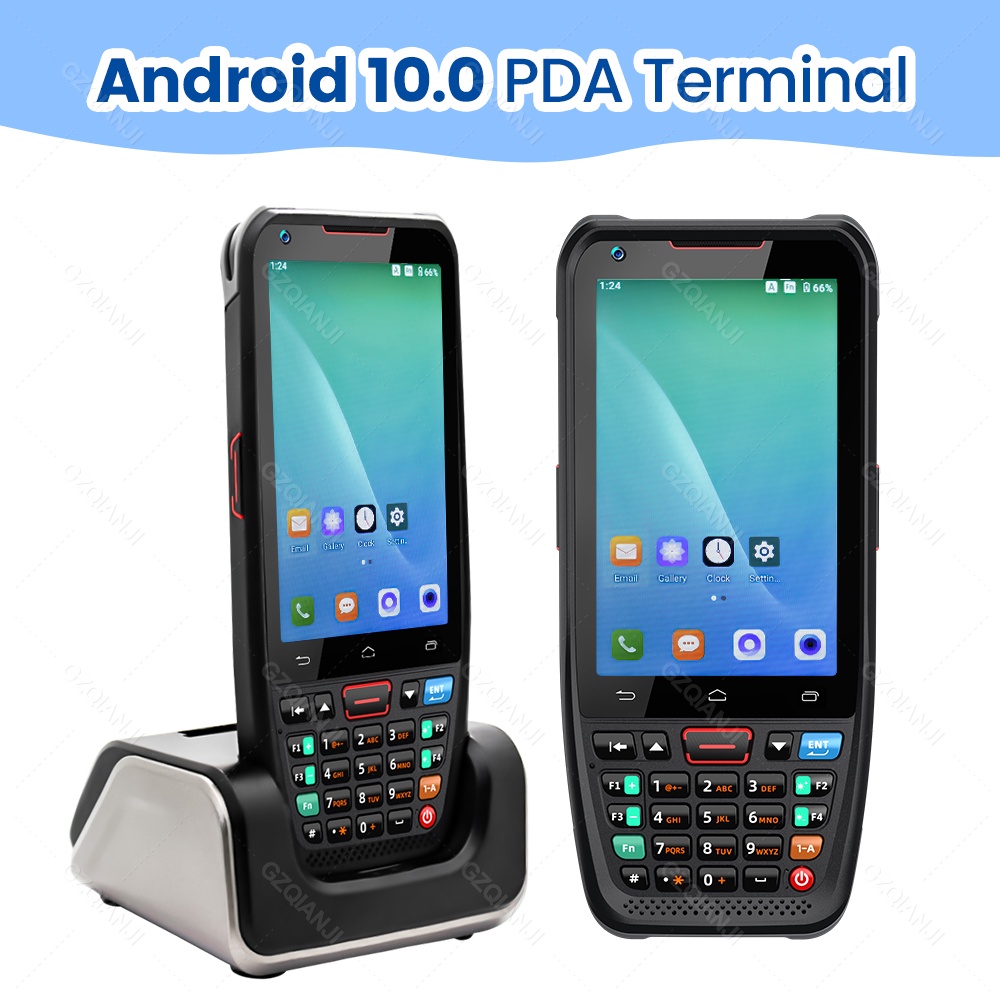 Android 10 PDA Terminal Wifi Handheld 4G Data Collector with 2D QR ...