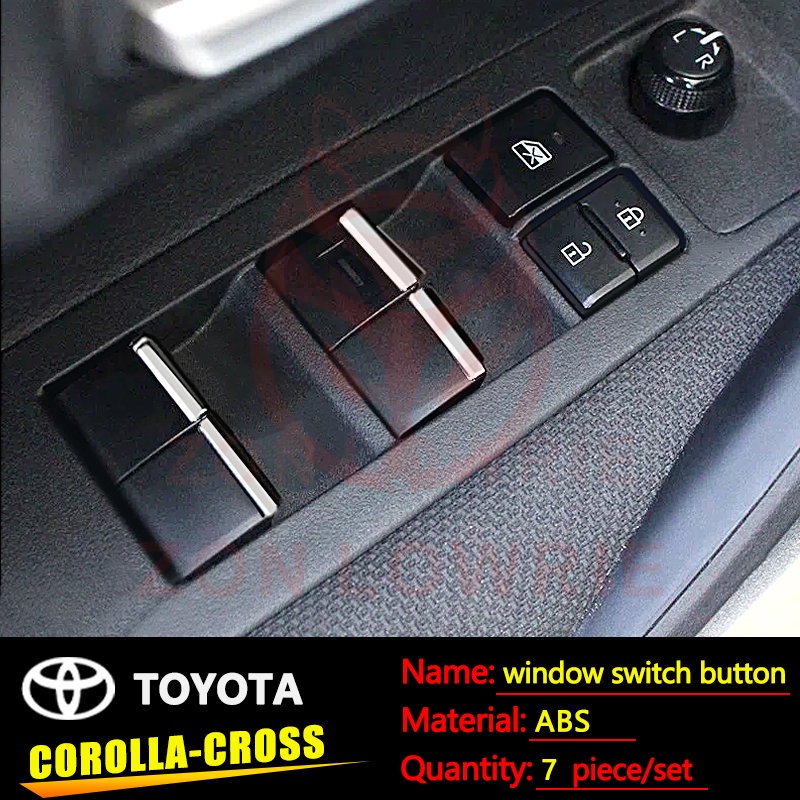 Toyota Corolla Cross power window switch cover Shopee Malaysia