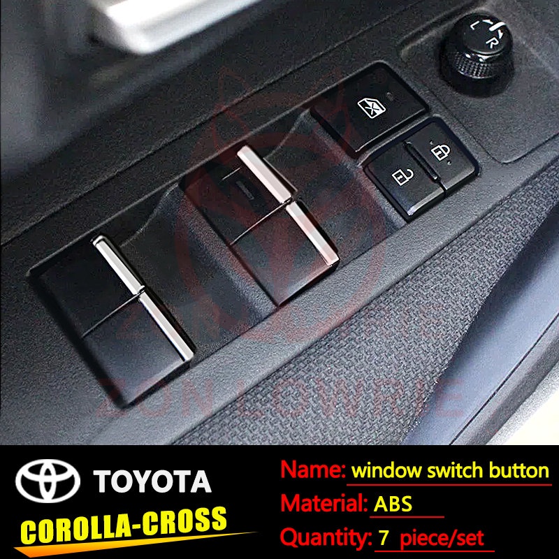 Toyota Corolla Cross power window switch cover | Shopee Malaysia