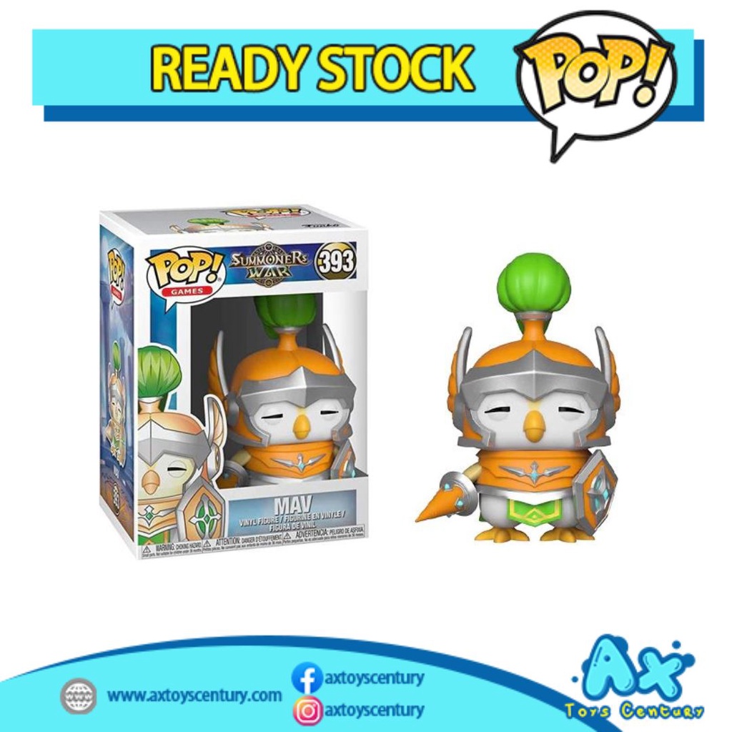 【ready Stock】funko Pop Games Summoners War Mav 393 100 Genuine Shopee Malaysia 5242